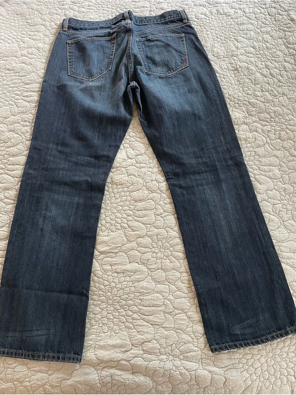 Banana Republic Jeans Classic Vintage Straight 36x32 Indigo Blue Denim Mens